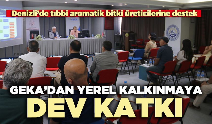 GEKA’dan yerel kalkınmaya dev katkı
