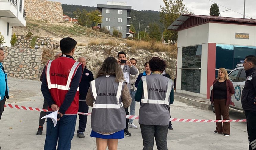 Çameli Devlet Hastanesinde HAP tatbikatı yapıldı