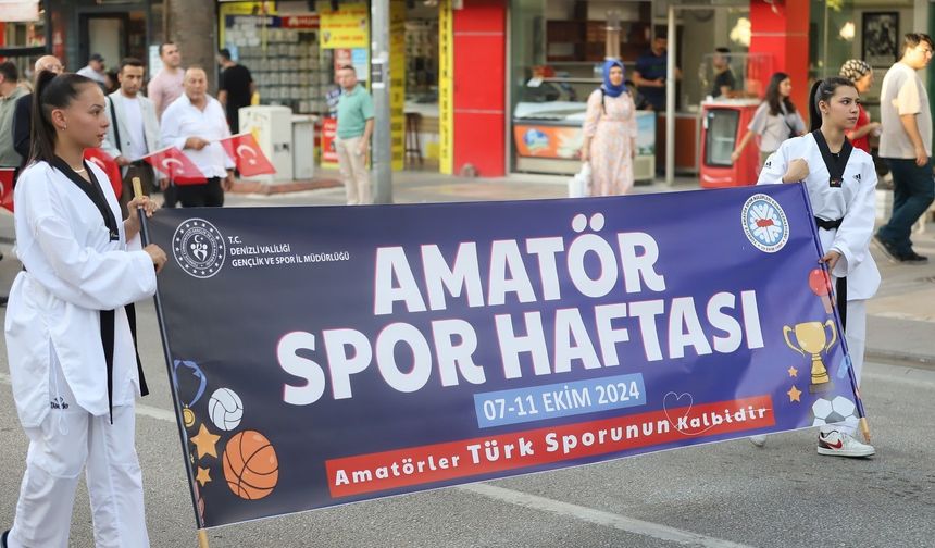 Denizli’de Amatör Spor Haftası Etkinlikleri Başlıyor