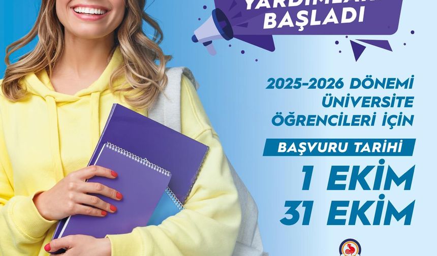 Büyükşehir’den üniversite öğrencilerine öğrenim desteği
