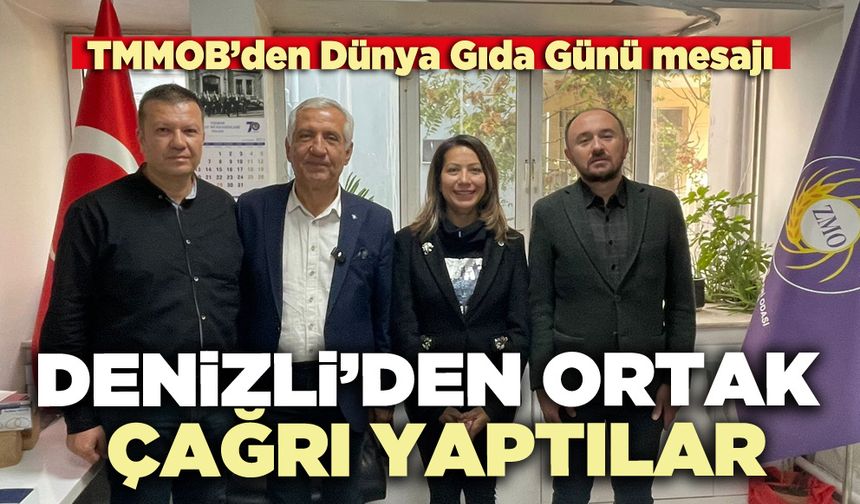 Denizli’den ortak çağrı yaptılar