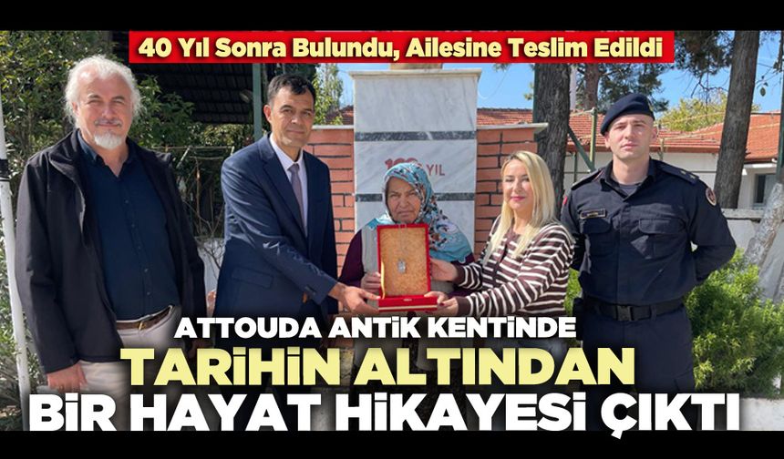 Attouda Antik Kenti’nde tarihin altından bir hayat hikayesi çıktı
