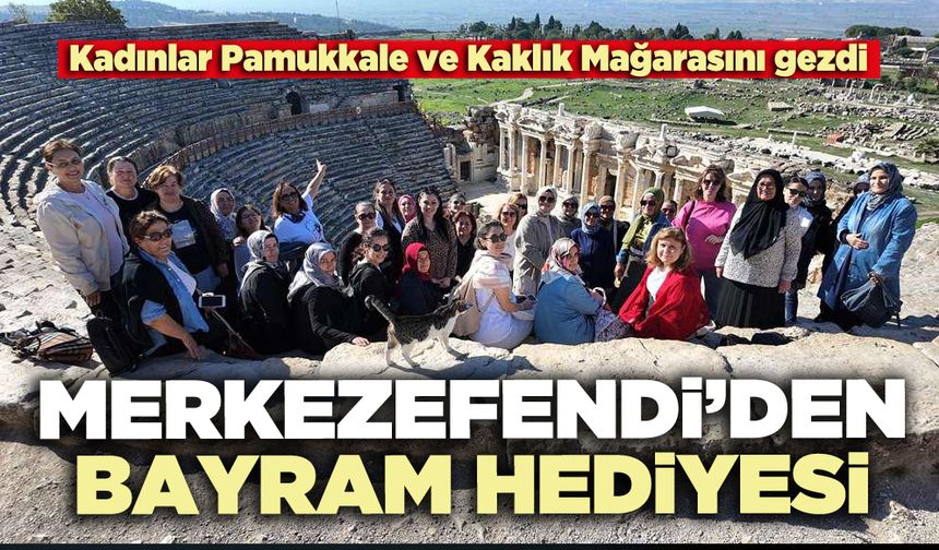 Merkezefendi’den bayram hediyesi