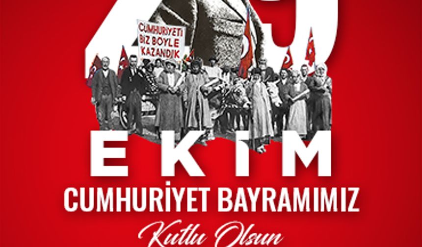 Pamukkale Üniversitesi Cumhuriyet Bayramı Kutlama İlanı