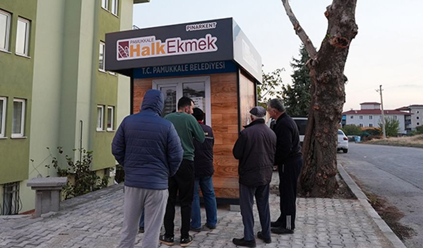 Pamukkale’de halk ekmek ağı genişliyor