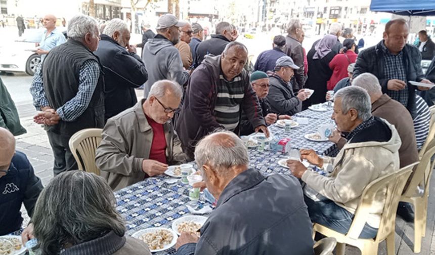 Denizli’de yağışların gecikmesi nedeniyle dua ve hayır yapıldı