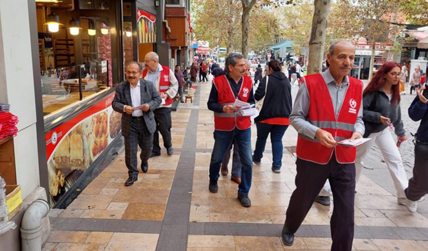 Vatan Partisi Denizli sokaklarını karış karış dolaştı