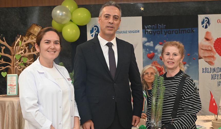 Organ Bağışında bulunanlara fidan hediye edildi