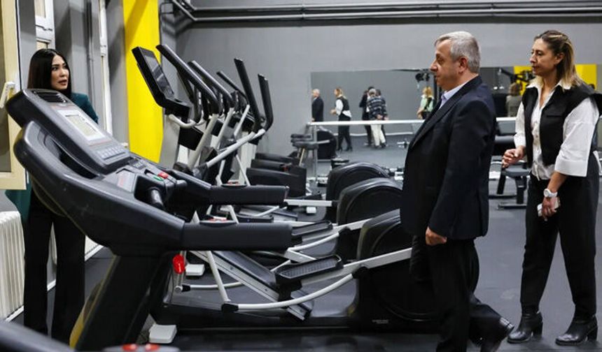 Denizli kız yurtlarında modern spor salonu hizmete açıldı