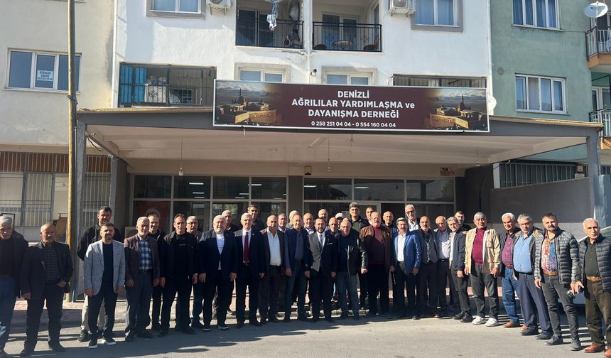 MHP İl Başkanı Yılmaz’dan Ağrılılar Derneğine Anlamlı Ziyaret