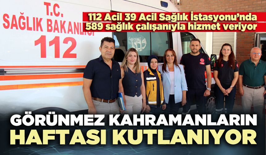 Görünmez kahramanların haftası kutlanıyor