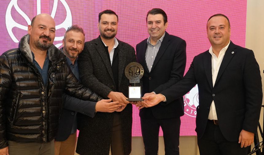Denizli Şirketler Basketbol Ligi'nde ödül töreni yapıldı