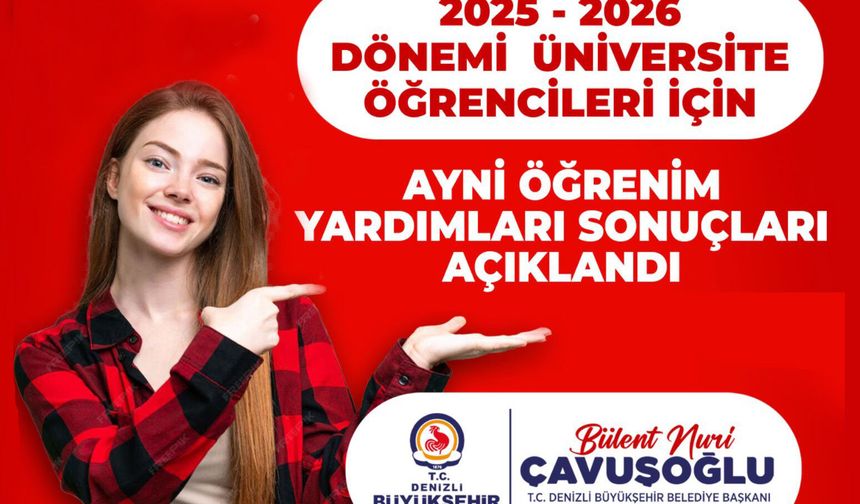 DBB'de öğrenim desteği için fatura teslim süreci başladı