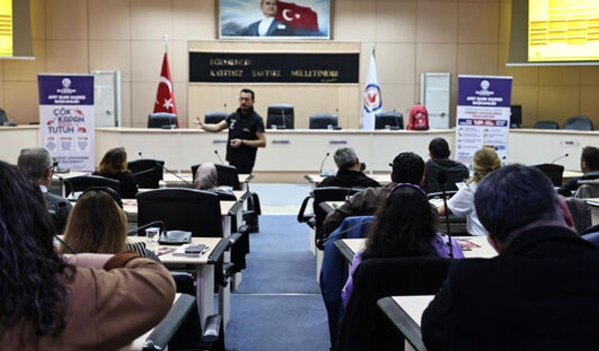 Denizli Büyükşehir’in yönetici kadrosuna Afet Farkındalık Eğitimi