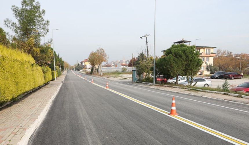 Namık Kemal Caddesi yeni görünümüne kavuştu