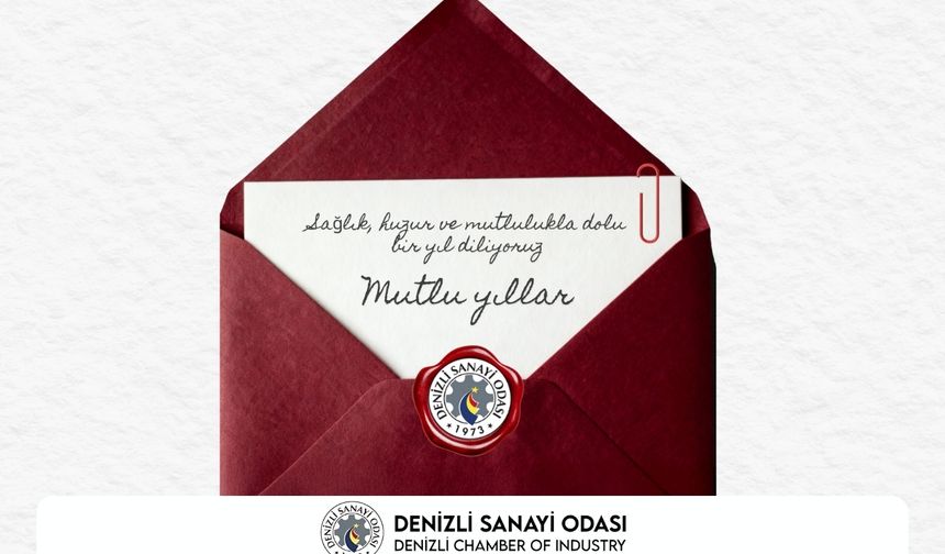 Denizli Sanayi Odası Yeni Yıl Reklamı  1 Ocak 2025
