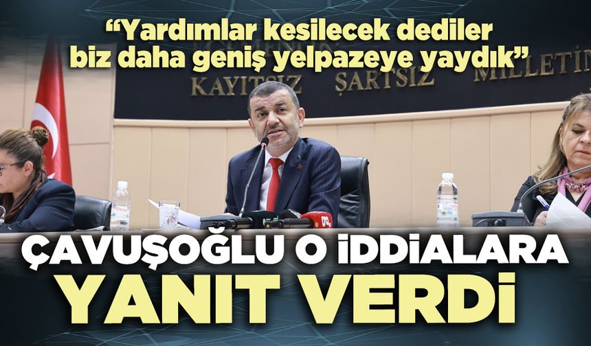 Çavuşoğlu o iddialara yanıt verdi