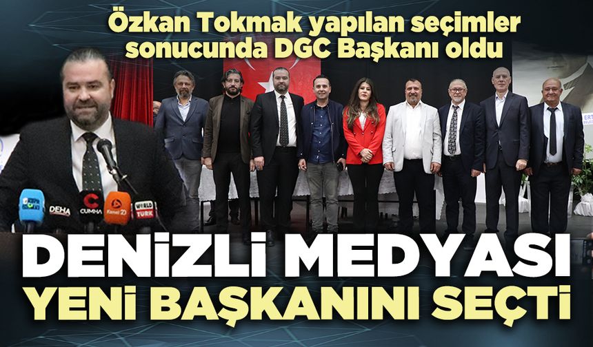 Denizli medyası yeni başkanını seçti