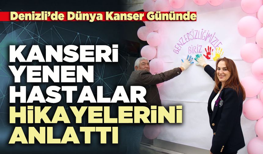Kanseri yenen hastalar hikayelerini anlattı