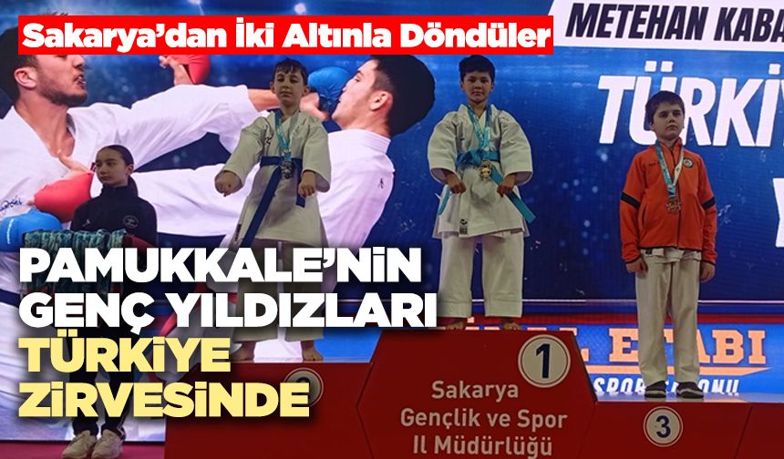 Pamukkale’nin Genç Yıldızları Türkiye Zirvesinde