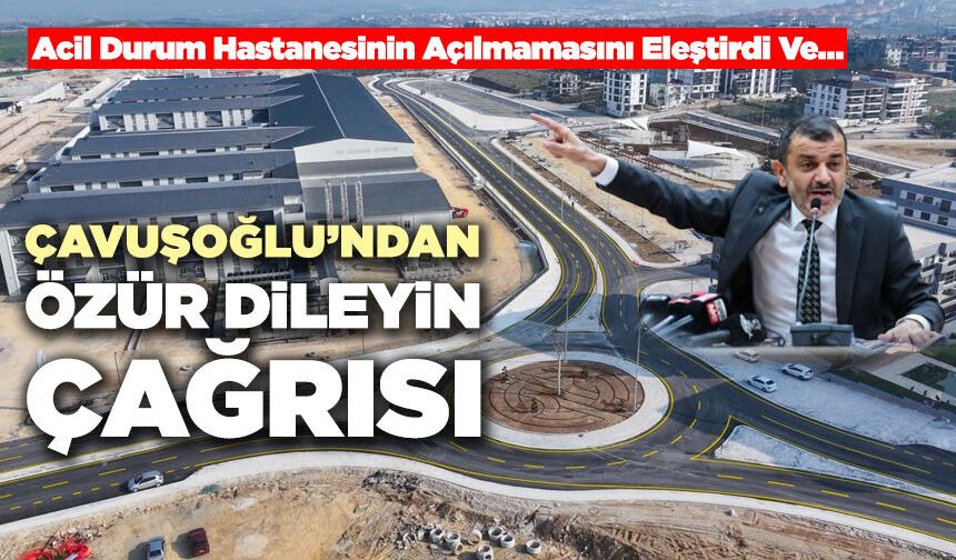 Çavuşoğlu’ndan Özür Dileyin Çağrısı