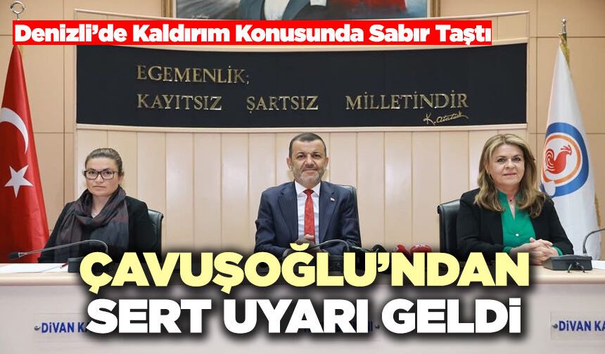 Çavuşoğlu’ndan Sert Uyarı Geldi