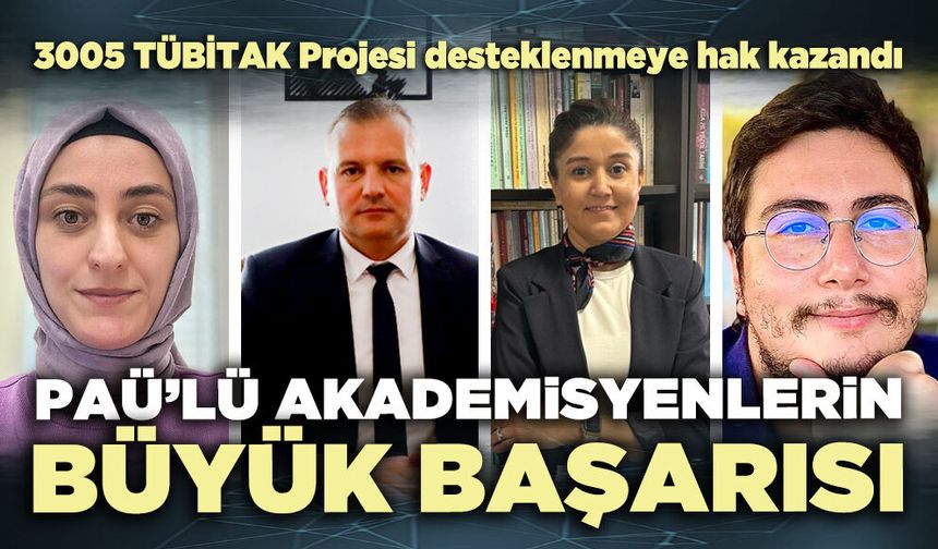 PAÜ’lü akademisyenlerin büyük başarısı