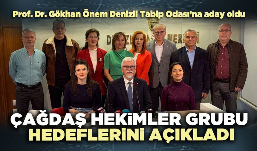 Çağdaş Hekimler Grubu hedeflerini açıkladı