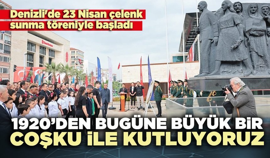 1920’den bugüne büyük bir coşku ile kutluyoruz