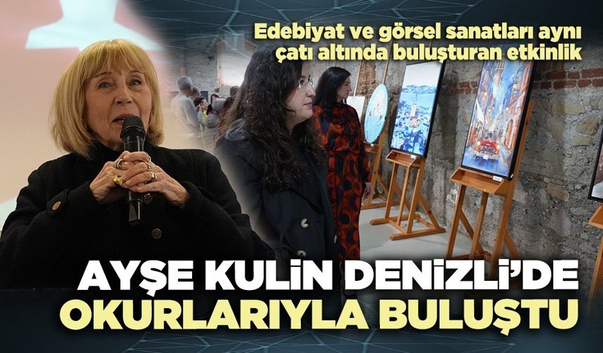 Ayşe Kulin Denizli’de okurlarıyla buluştu