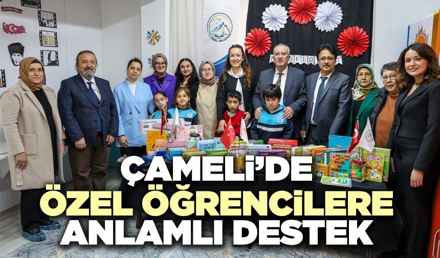 Çameli’de Özel Öğrencilere Anlamlı Destek