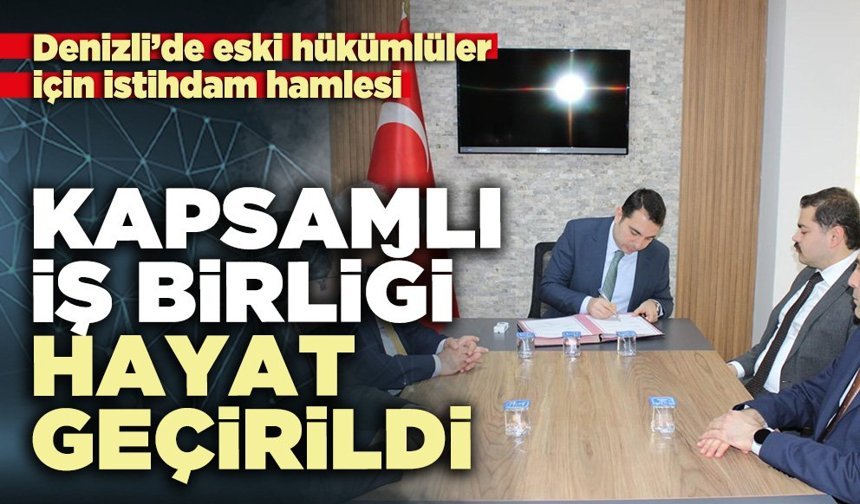 Kapsamlı iş birliği hayata geçirildi