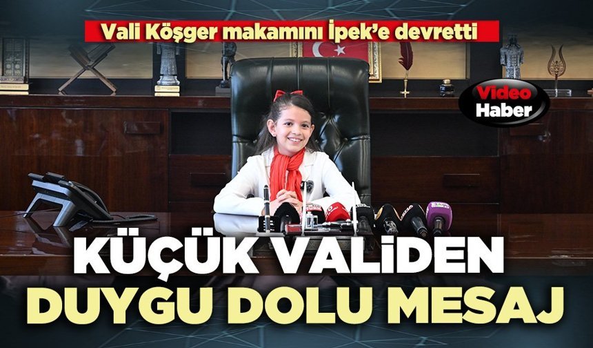 Küçük validen duygu dolu mesaj