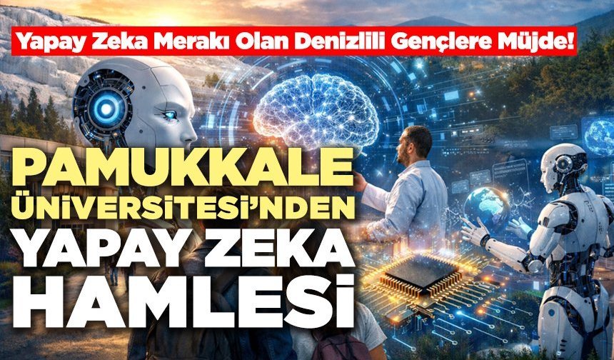 Pamukkale Üniversitesi’nden Yapay Zekâ Hamlesi