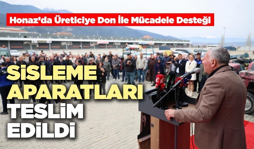 Sisleme Aparatları Teslim Edildi