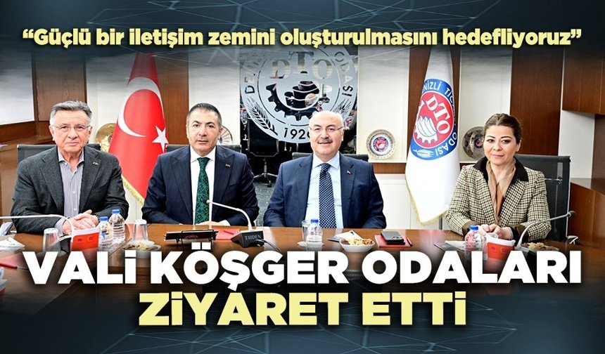 Vali Köşger odaları ziyaret etti