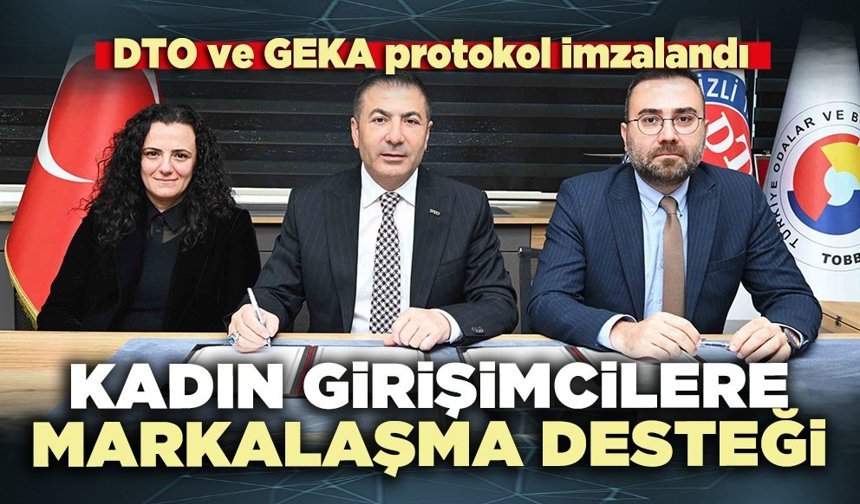 DTO ve GEKA'dan kadın girişimcilere markalaşma desteği