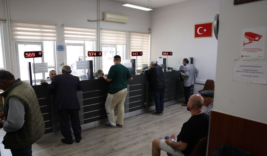 Vergileri'nin birinci taksit ödemeleri devam ediyor