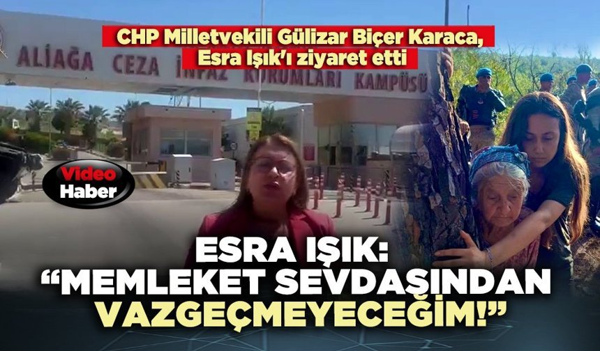 Esra Işık: “Memleket sevdasından vazgeçmeyeceğim!”