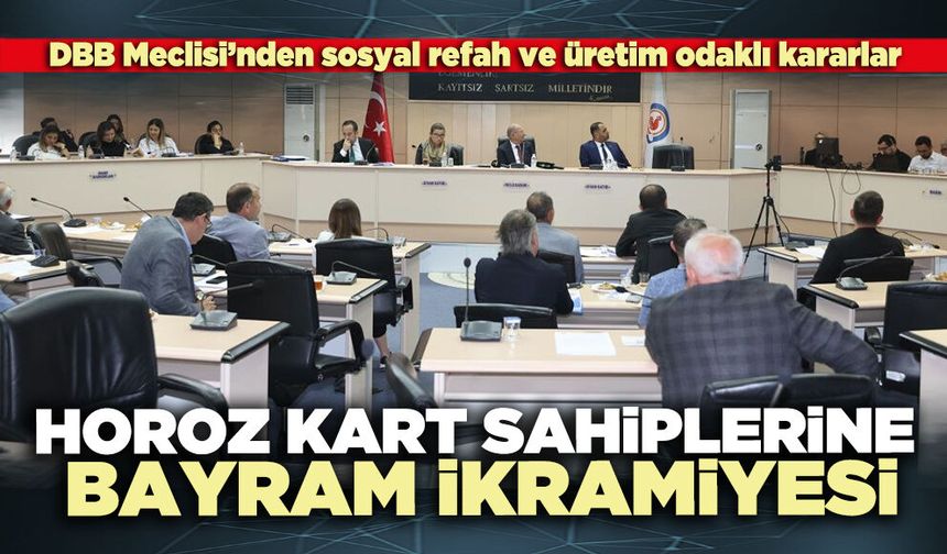 Horoz Kart sahiplerine bayram ikramiyesi