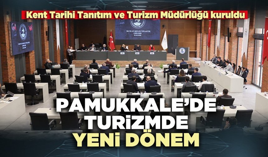 Pamukkale’de turizmde yeni dönem