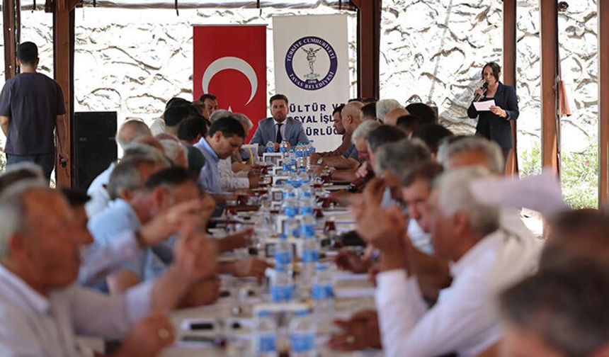 Tavas Belediye Başkanı Tatık muhtarlarla bir araya geldi