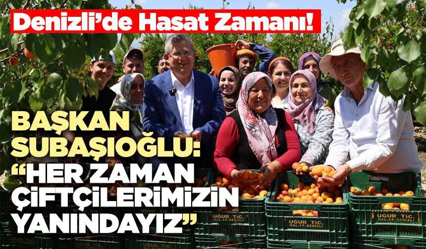 Başkan Subaşıoğlu: “Her Zaman Çiftçilerimizin Yanındayız”