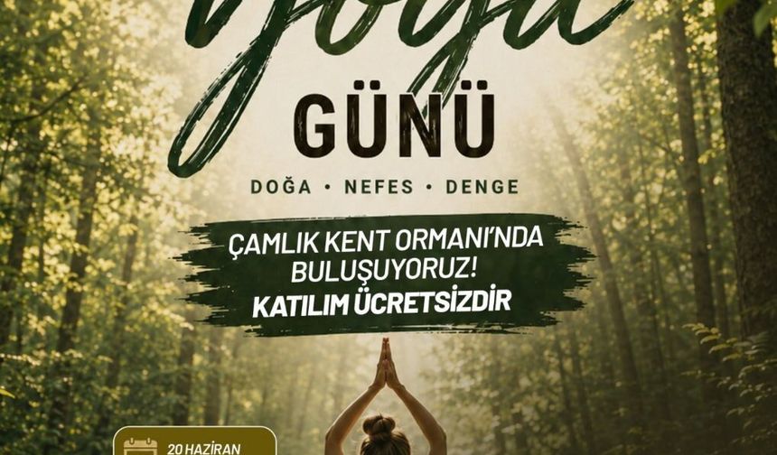 Dünya Yoga Günü’nde Denizli Çamlık’ta Buluşacak
