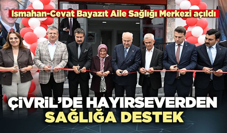 Çivril’de hayırseverden sağlığa destek
