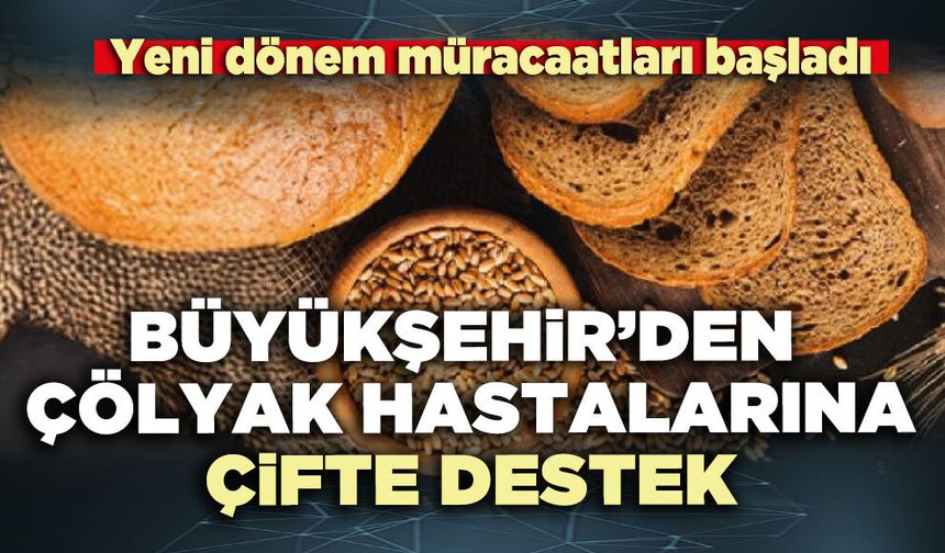 Denizli Büyükşehir’den çölyak hastalarına çifte destek