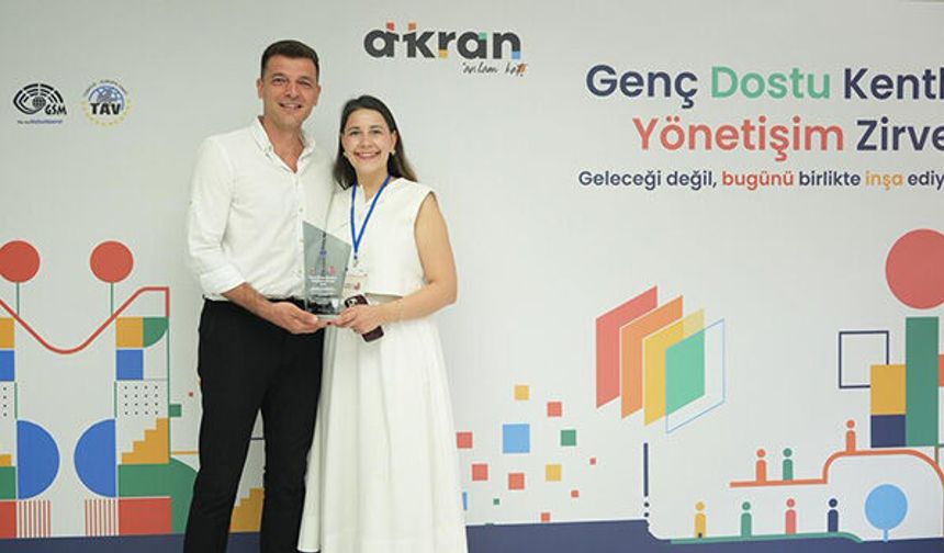Denizli Büyükşehir’e “Genç Dostu Kent: İyi Yönetişim Teşvik Ödülü”