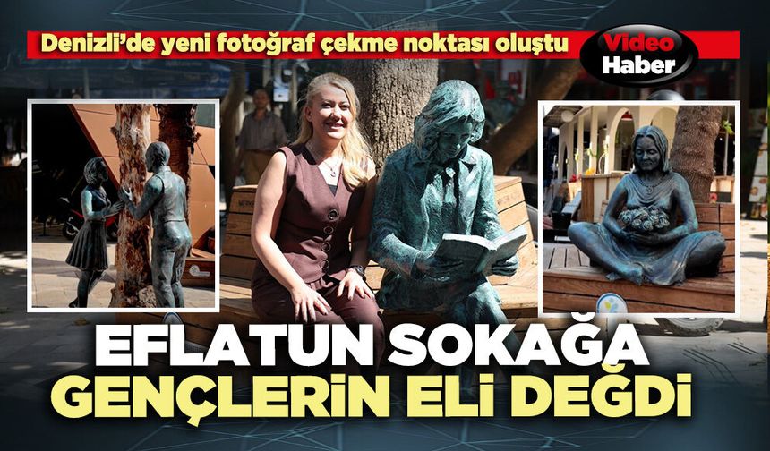 Eflatun Sokağa gençlerin eli değdi