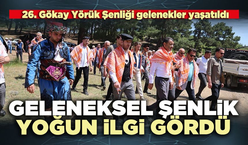 Geleneksel şenlik yoğun ilgi gördü