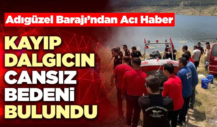 Kayıp Dalgıcın Cansız Bedeni Bulundu